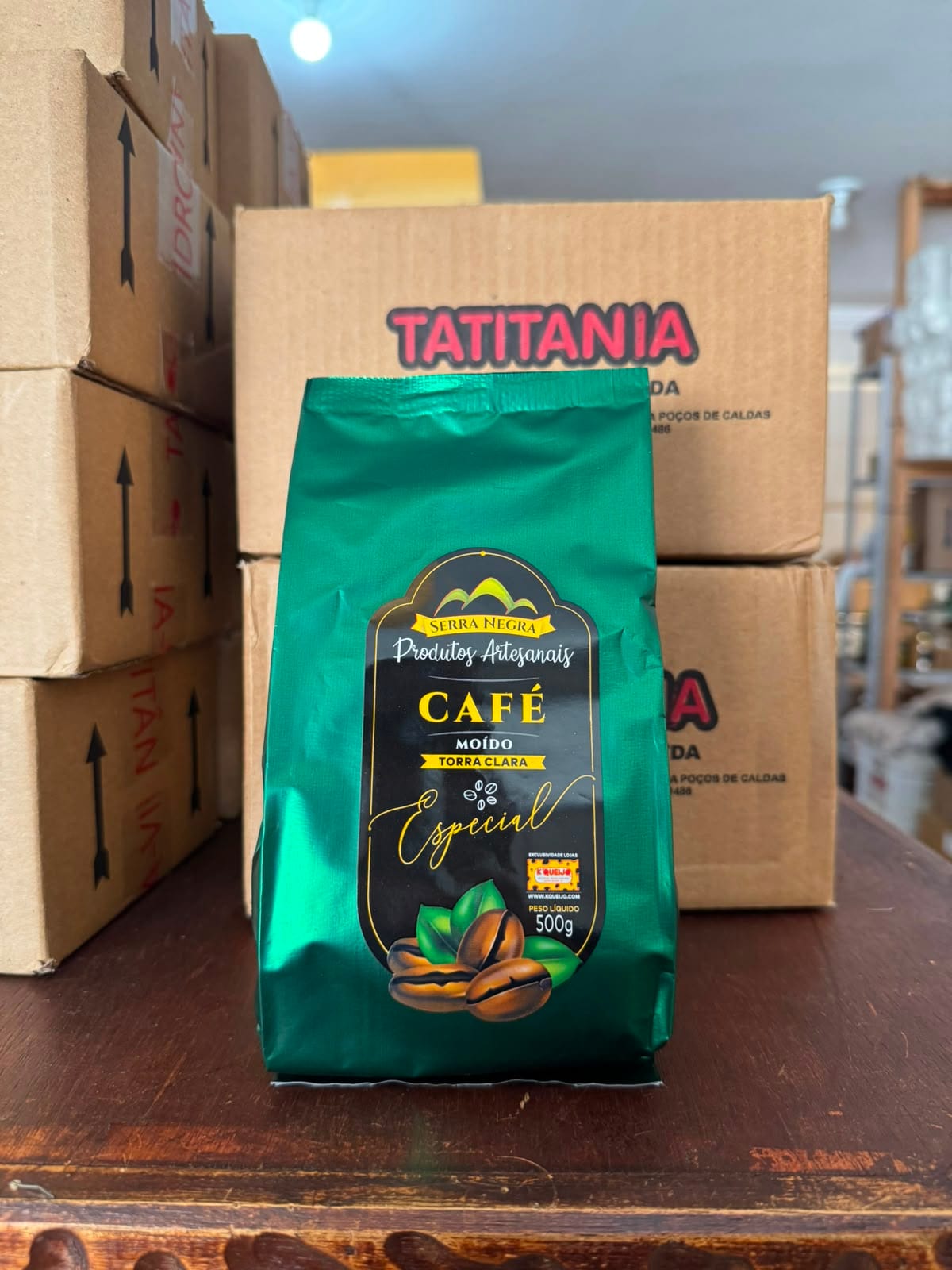 Pacote de Café Moído Torra Clara, 500g