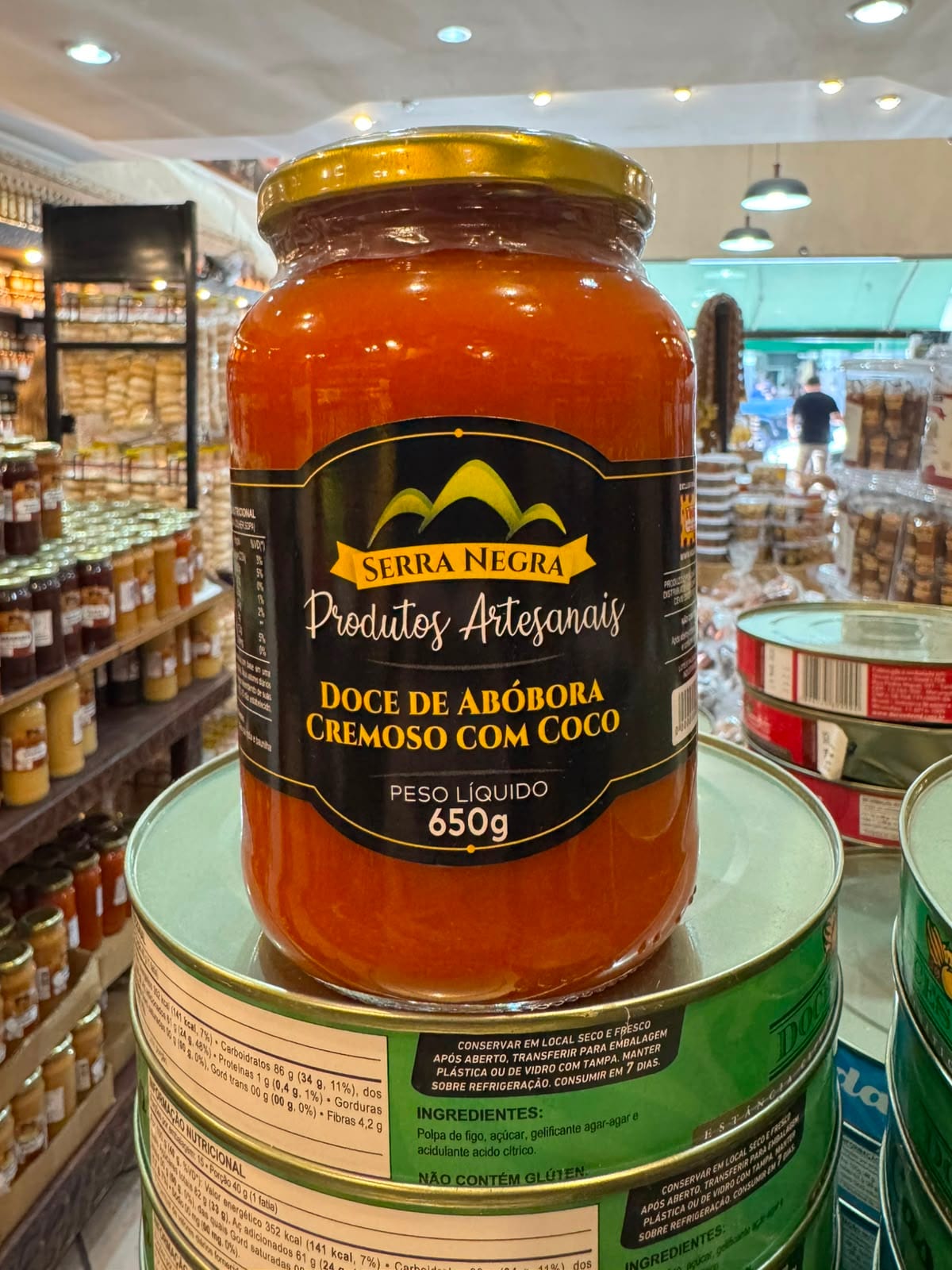Doce de Abóbora Cremoso com Coco