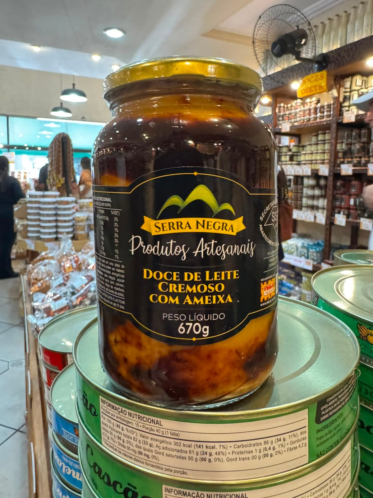 Doce de Leite Cremoso com Ameixa