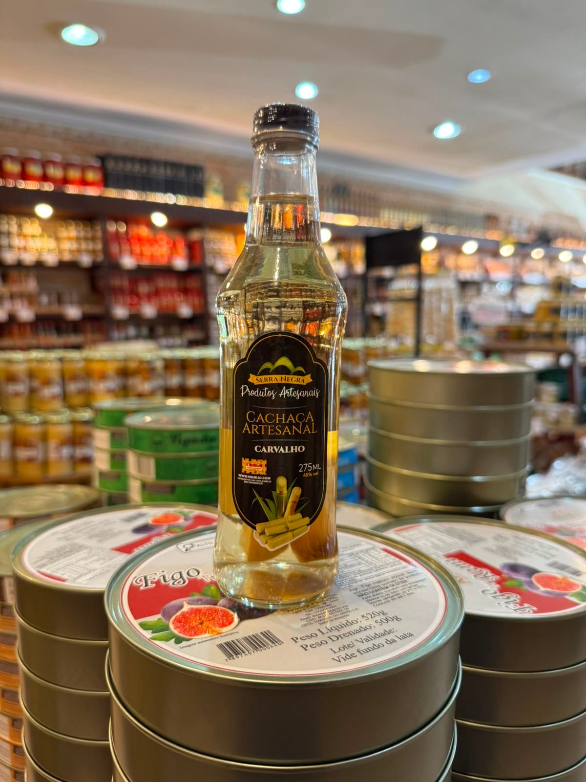 Cachaça Artesanal Carvalho 275ml