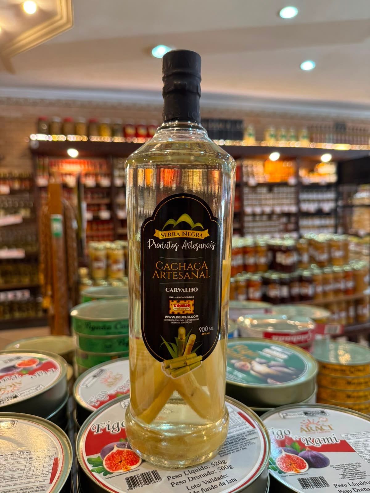 Cachaça Artesanal Carvalho 900ml