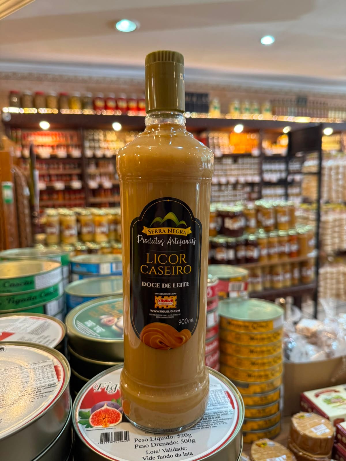 Licor Caseiro de Doce de Leite