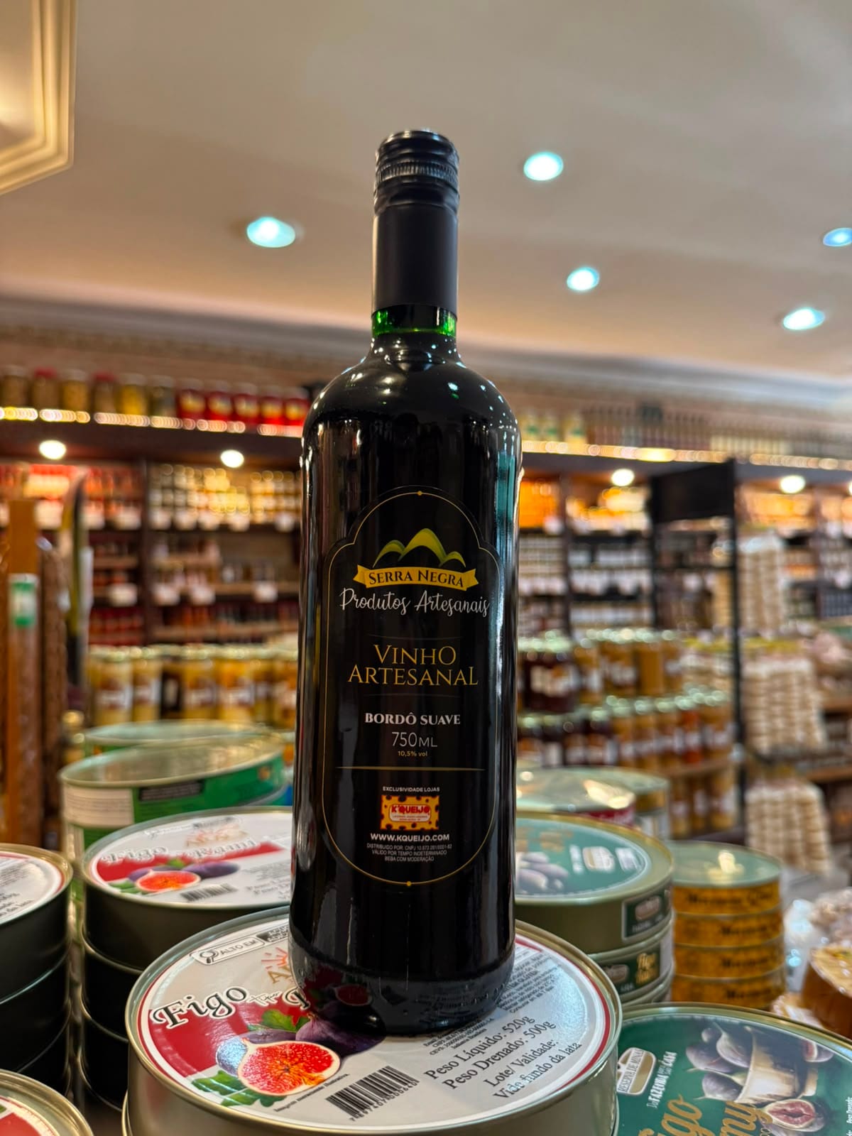 Vinho Artesanal Bordô Suave