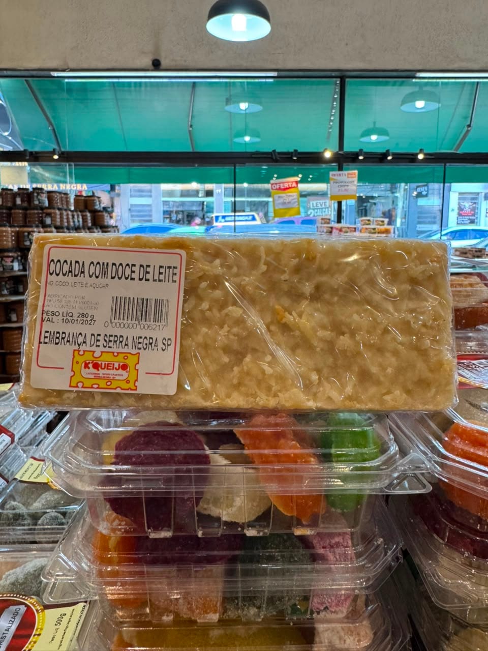 Cocada con Dulce de Leche